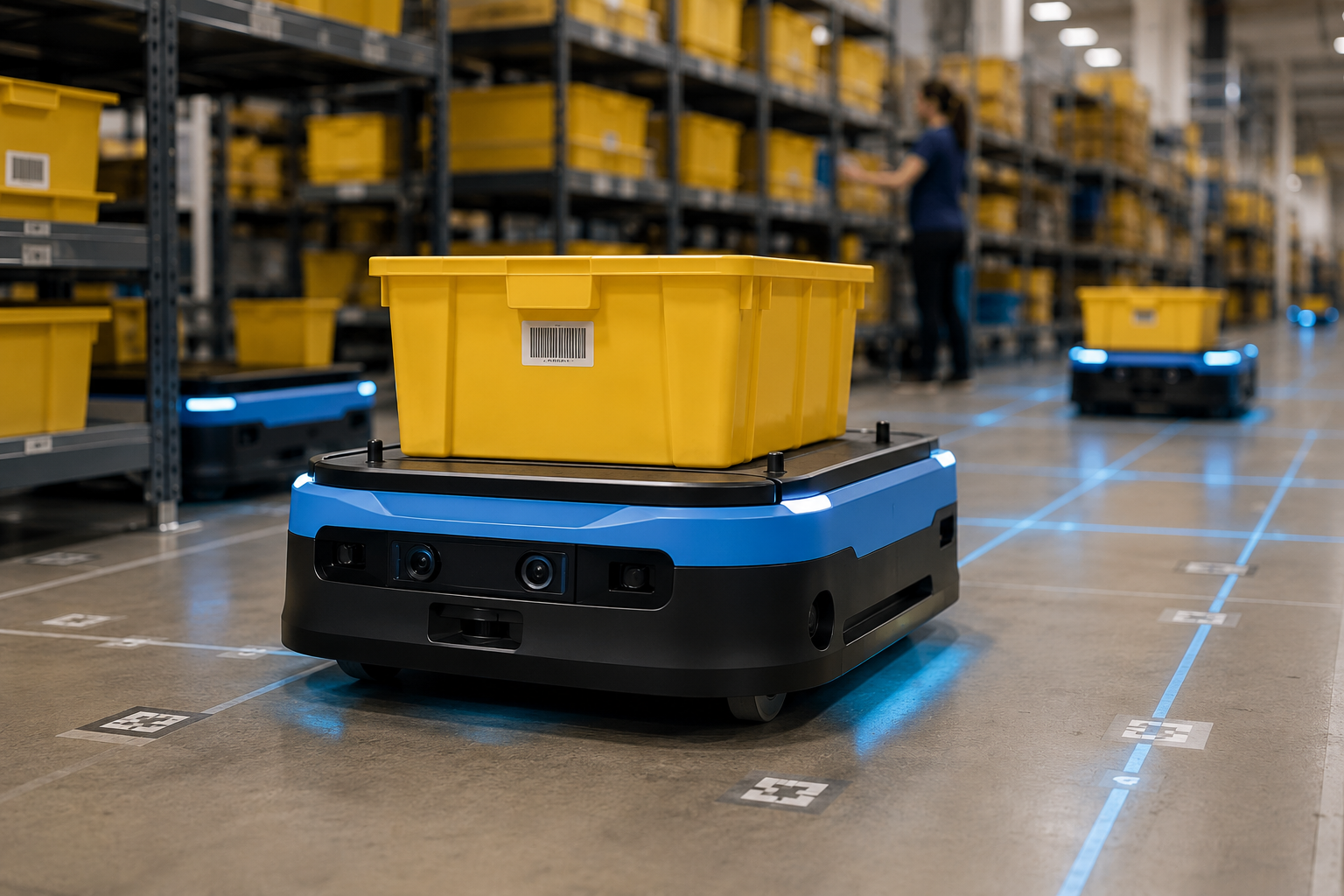 Amazon Proteus Deep Dive: Autonomous Mobile Warehouse Robots, Computer Vision, Logistics ROI, Safety, and Deployment Strategy