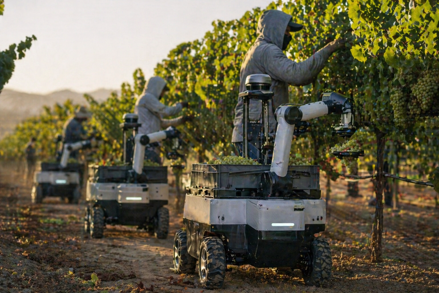 Case Study #8: Burro's Edge AI Robots for Autonomous Farming in Table Grapes and Berries