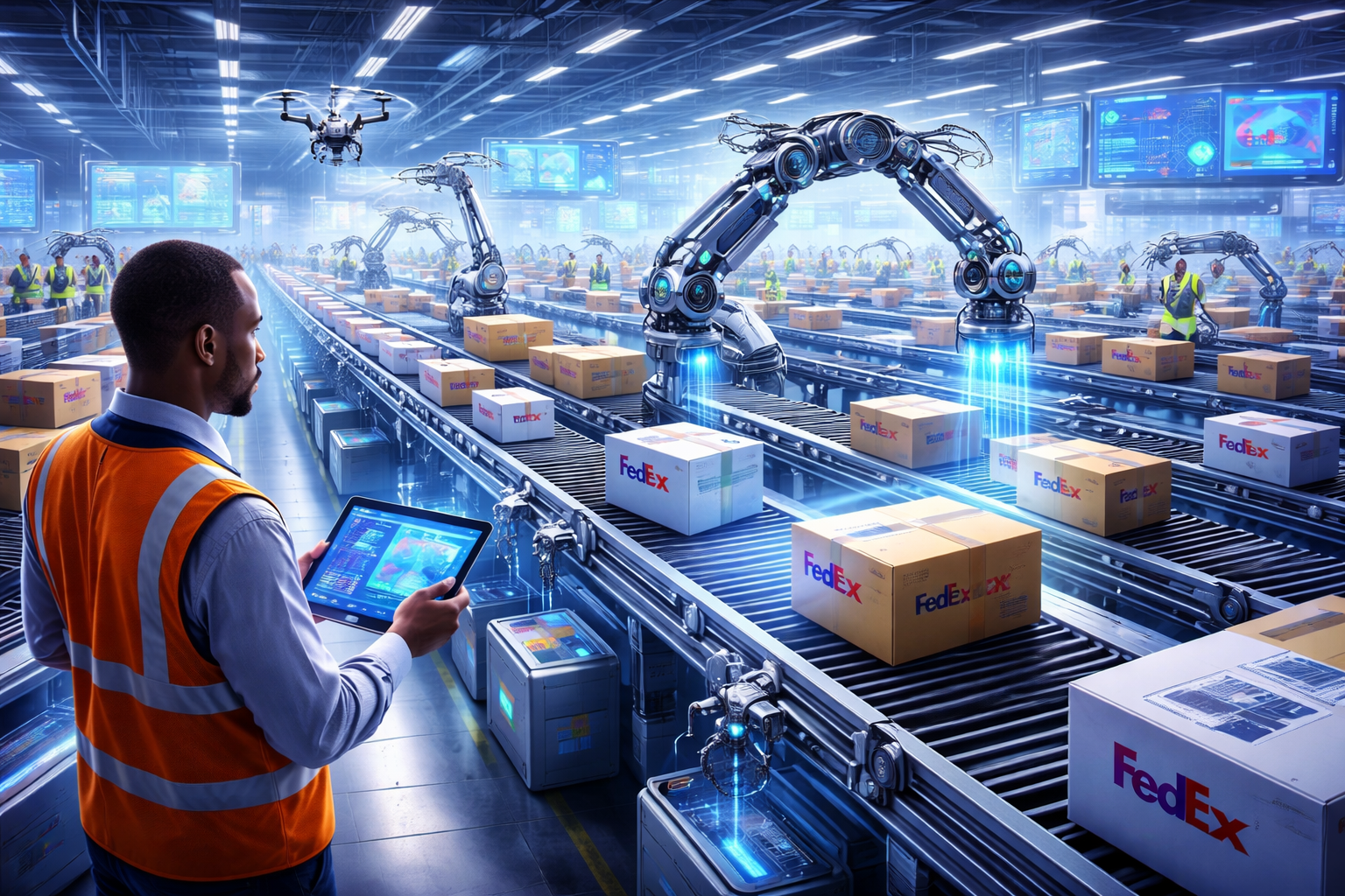 Case Study #5: FedEx's Smart Sorting Hubs – Edge AI for High-Velocity Logistics