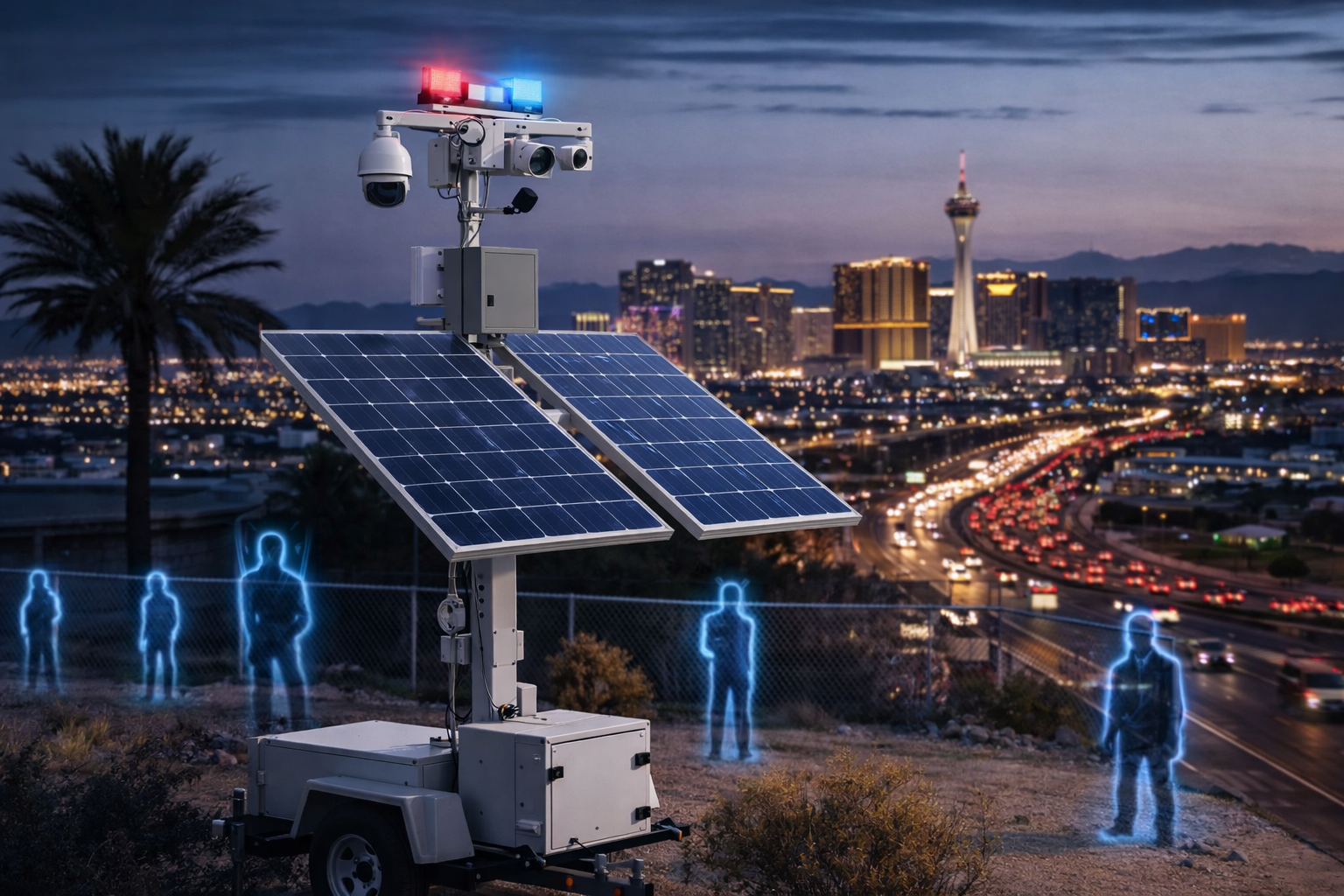 Case Study #7: Las Vegas Valley – Solar-Powered Edge AI for Urban Deterrence