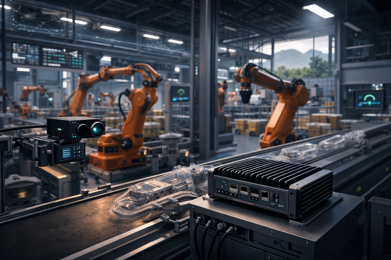 Manufacturing edge AI system