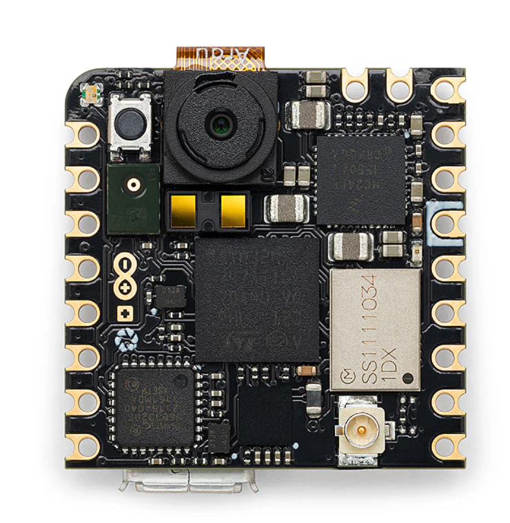 Arduino Nicla Vision tiny machine vision board with camera and sensors