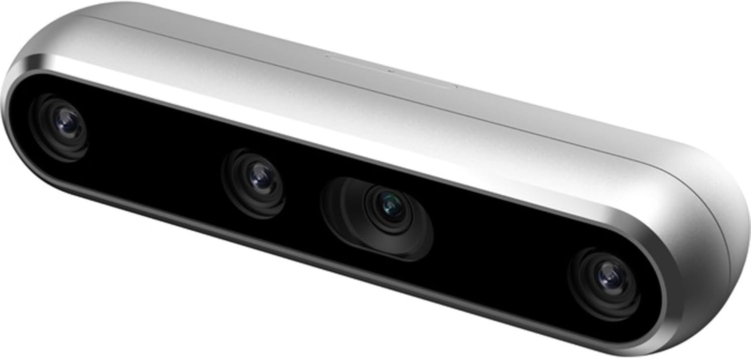 Machine vision scene representing Intel RealSense D455
